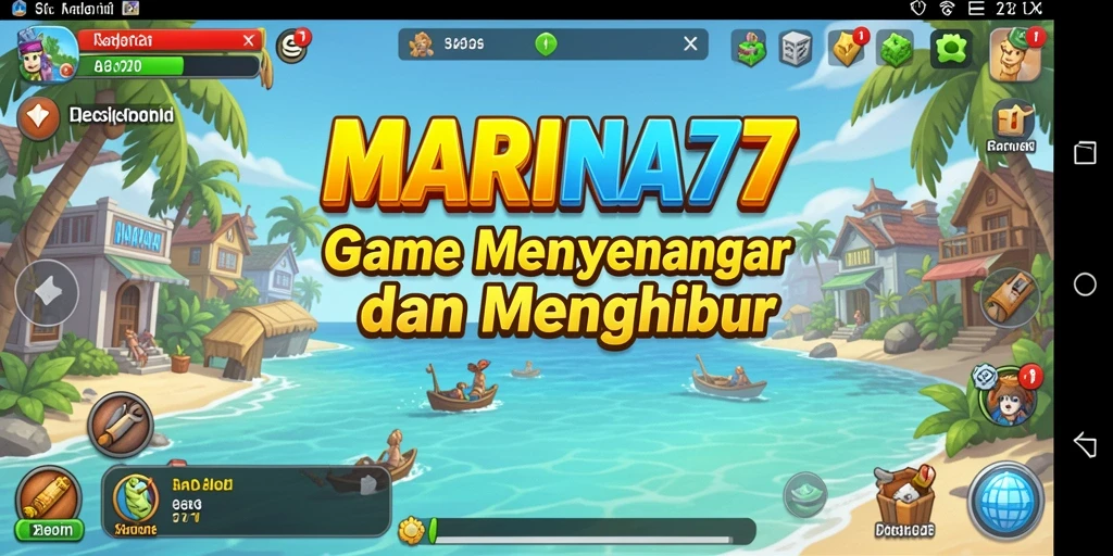 Tampilan gameplay MARINA77 yang menarik dan menghibur.