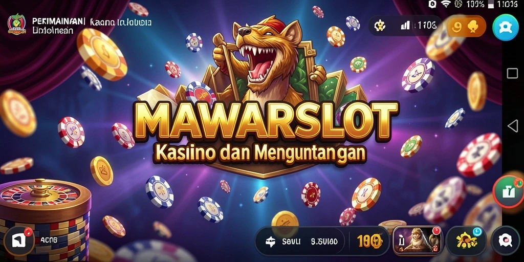 Tampilan permainan slot seru di MAWARSLOT.
