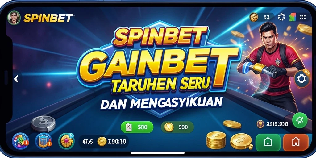 Tampilan gameplay SPINBET yang seru dan menarik.